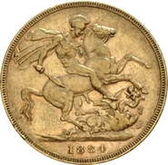 1884 Χρυσή Λίρα Αγγλίας – Bικτώρια Νέα Κεφαλή