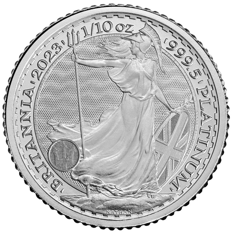 Νόμισμα Αγγλίας από Πλατίνα - 2023 - 1/10 ουγγιάς