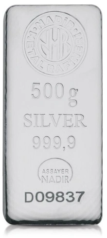 Nadir 500 γρ. - Μπάρα από Ασήμι
