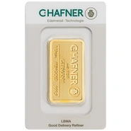 C. Hafner 1 ουγγιά - Minted Μπάρα Χρυσού