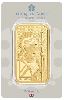 Britannia 50 Γραμμάρια - Μπάρες Χρυσού