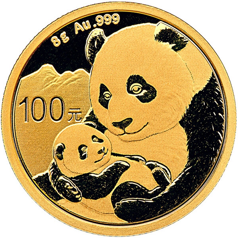 Χρυσό Νόμισμα - Κινέζικο Πάντα 2019 - 8 γρ.