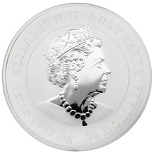 Ασημένιο Νόμισμα - Έτος του Ποντικιού - Perth Mint - 1 κιλό