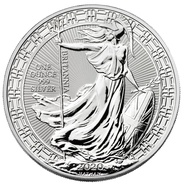 Ασημένιο Νόμισμα Britannia  2020 (Oriental Border) - 1 ουγγιά