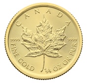 Χρυσό Νόμισμα Καναδά 2019 - 1/4 ουγγιά