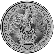 2020 The Falcon of the Plantagenets - Νόμισμα από Πλατίνα- 1 ουγγιά