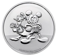 2023 Ασημένιο Νόμισμα 1 ουγγιάς - Mickey and Donald