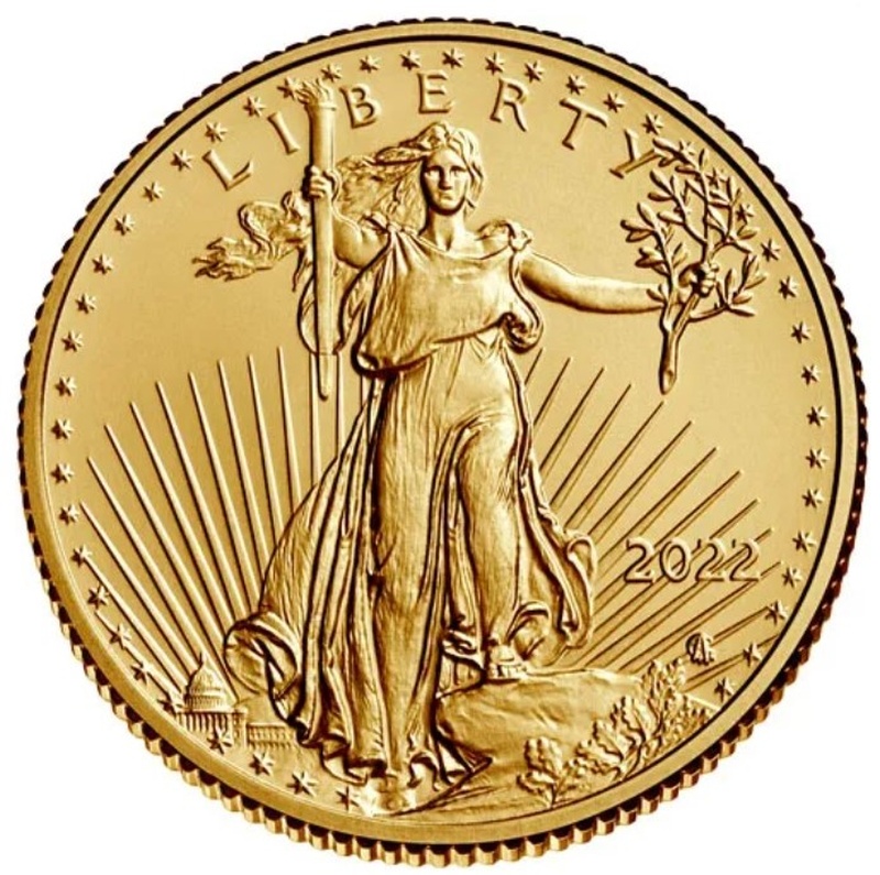 2022 Quarter Ounce American Eagle Gold Coin