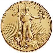 Χρυσό Νόμισμα Αετού Η.Π.Α. 2023 - 1/10 Ουγγιάς