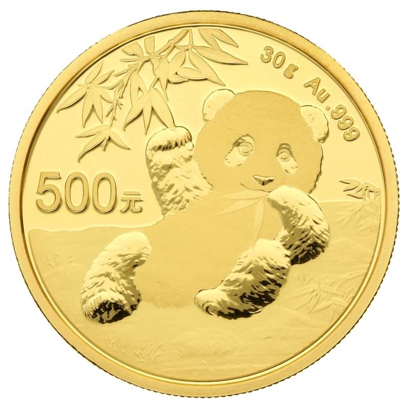 2020 30g Gold Chinese Panda Coin