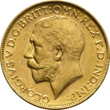 Χρυσή Αγγλική Λίρα 1913 - Βασιλιάς Γεώργιος ο Ε' - M