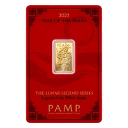 PAMP 2025 Η χρονιά του φιδιού 5γρ χρυσή ράβδος