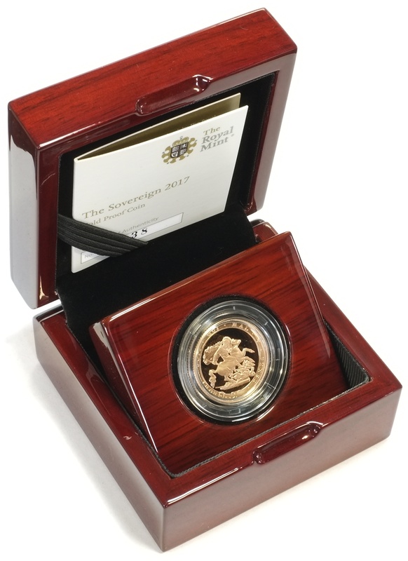 2017 Gold Proof Sovereign - Elizabeth II 5th Head - Boxed