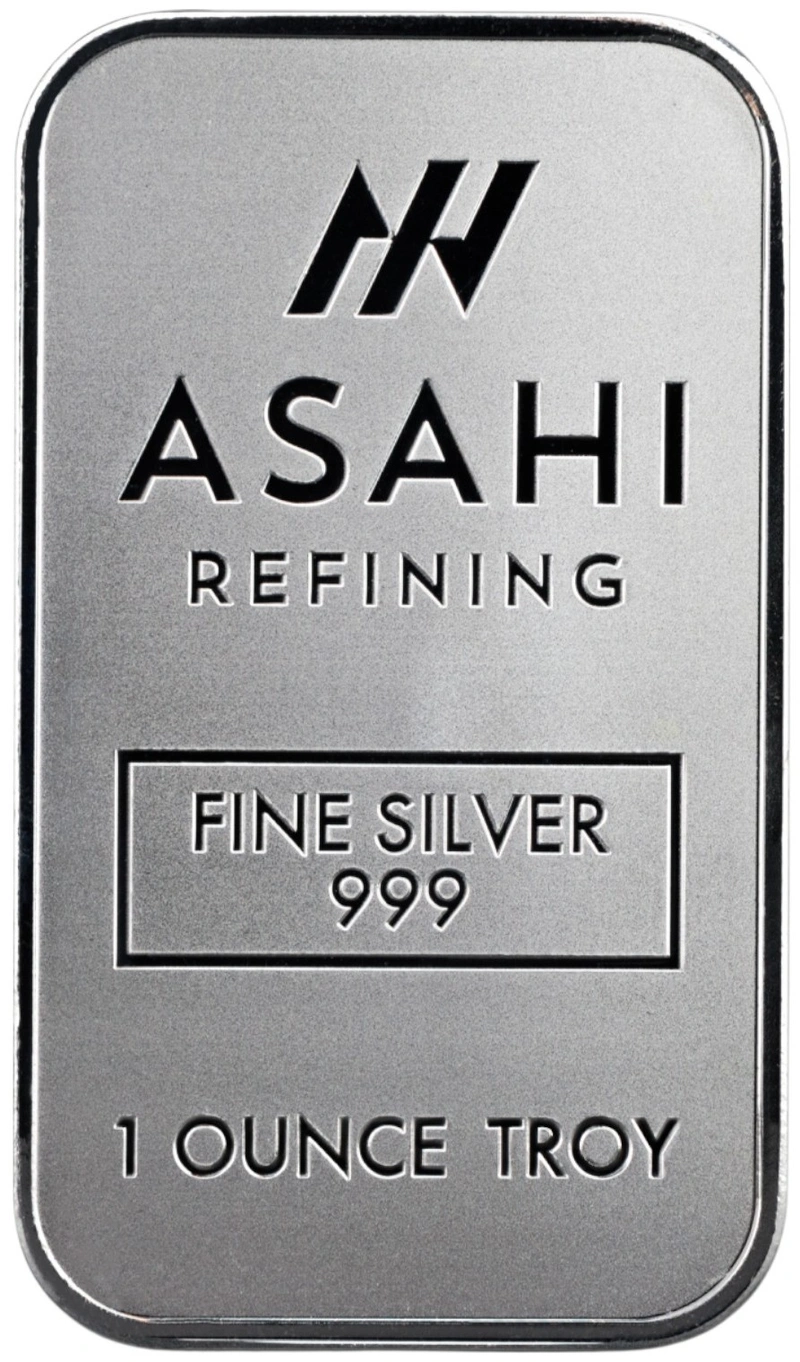 Asahi 1 ουγγιά Ασημένια Ράβδος