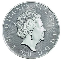 Unicorn of Scotland - Queen's Beast - Ασημένιο Νόμισμα - 10 ουγγιές