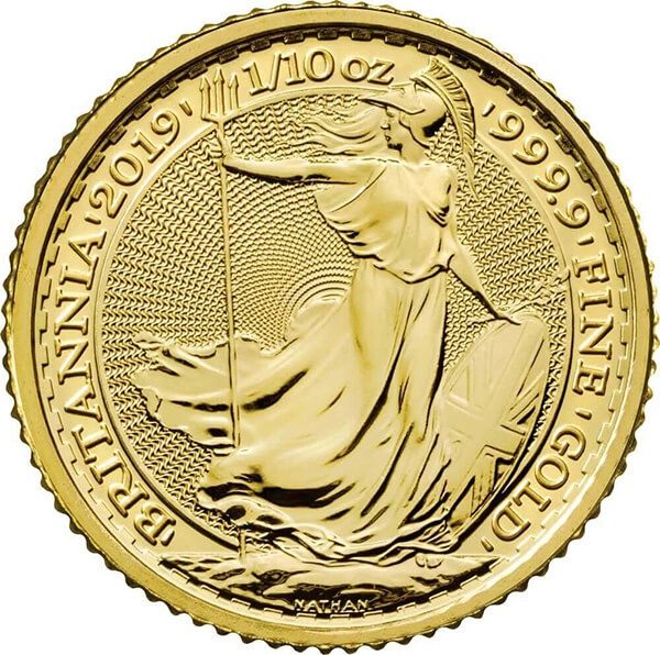2019 Tenth Ounce Gold Britannia