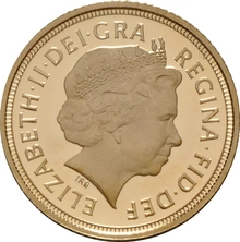 Μισή Χρυσή Λίρα Αγγλίας Proof 2004 (Χωρίς συσκευασία)